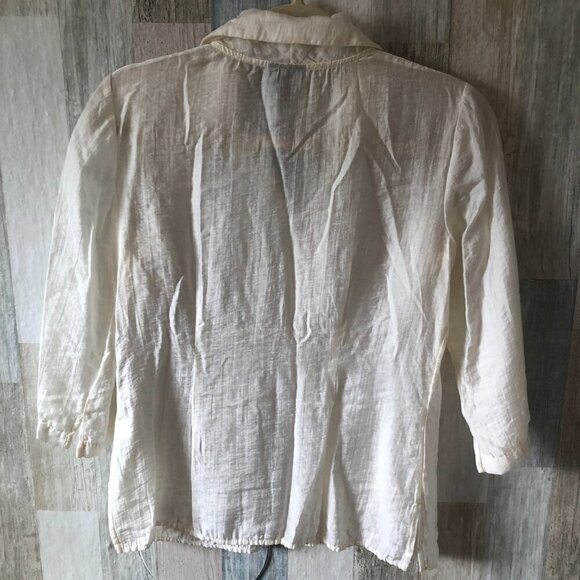 J. Jill Peasant Blouse - Fairy Core - Picture 3 of 4